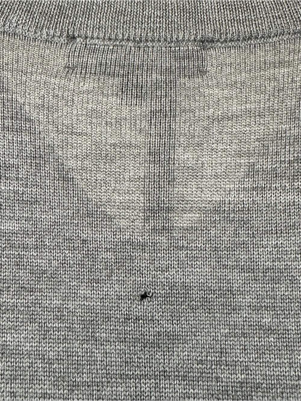 Hart Schaffner Marx Gray V-Neck Knit Vest